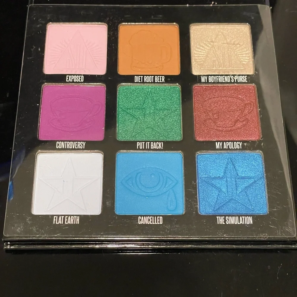 Jeffree Star ⭐️ Rare Mini Controversy Eyeshadow Palette with “Put it Back”